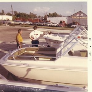 boat show in the late 1960's