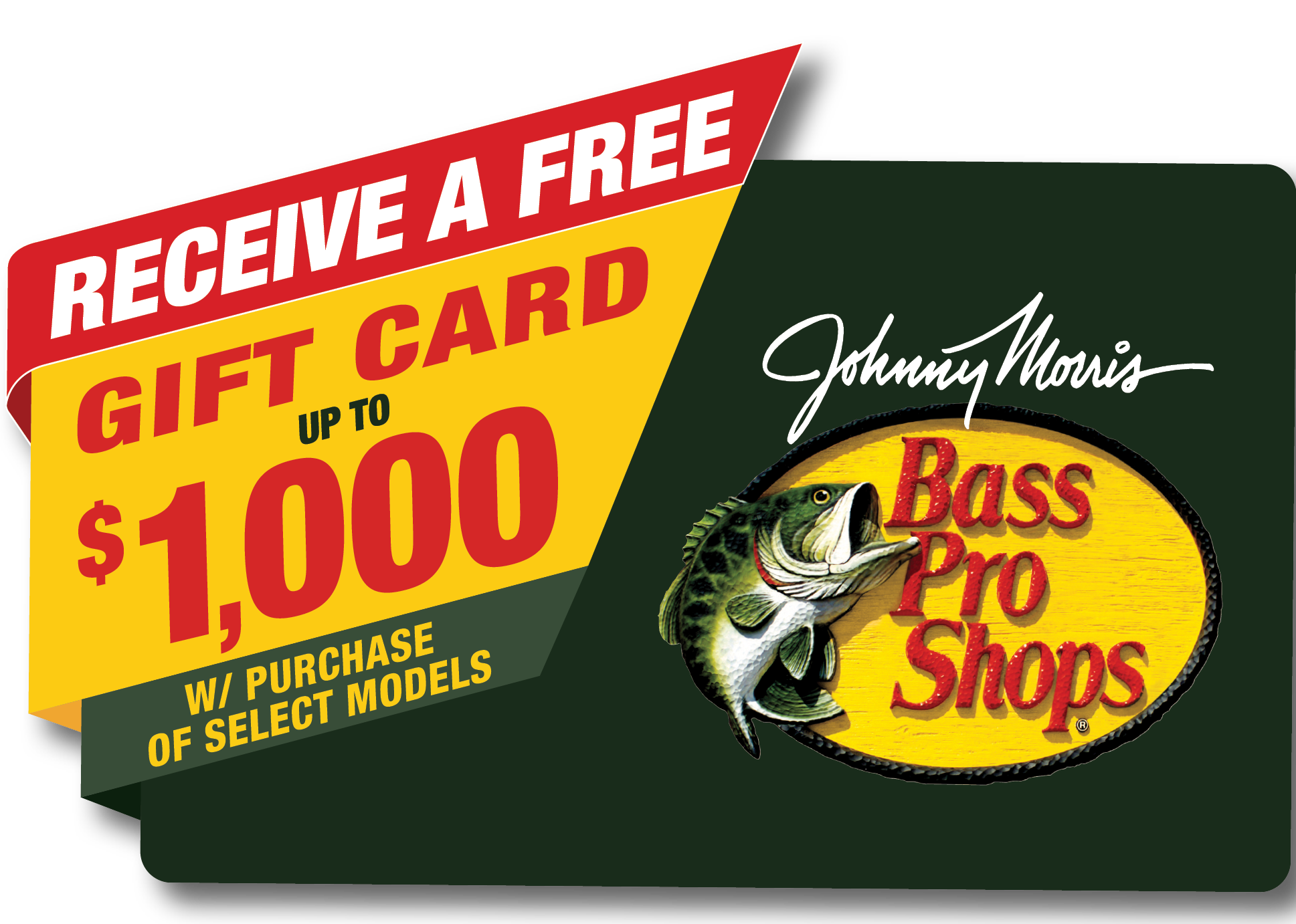 $1,000 Bass Pro Gift Card